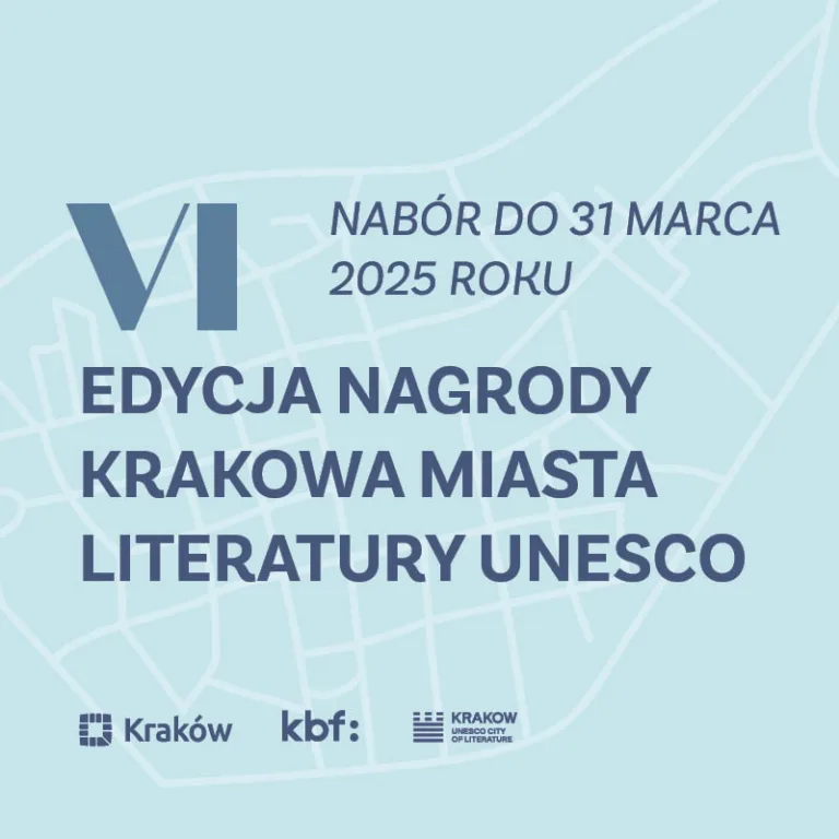 Nagroda KMLU 2025: Wsparcie dla Twórców Literatury w Krakowie