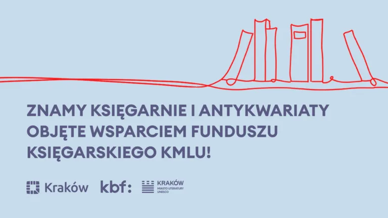 Fundusz Księgarski KMLU 2025: Wsparcie dla Niezależnych Księgarń i Antykwariatów w Krakowie