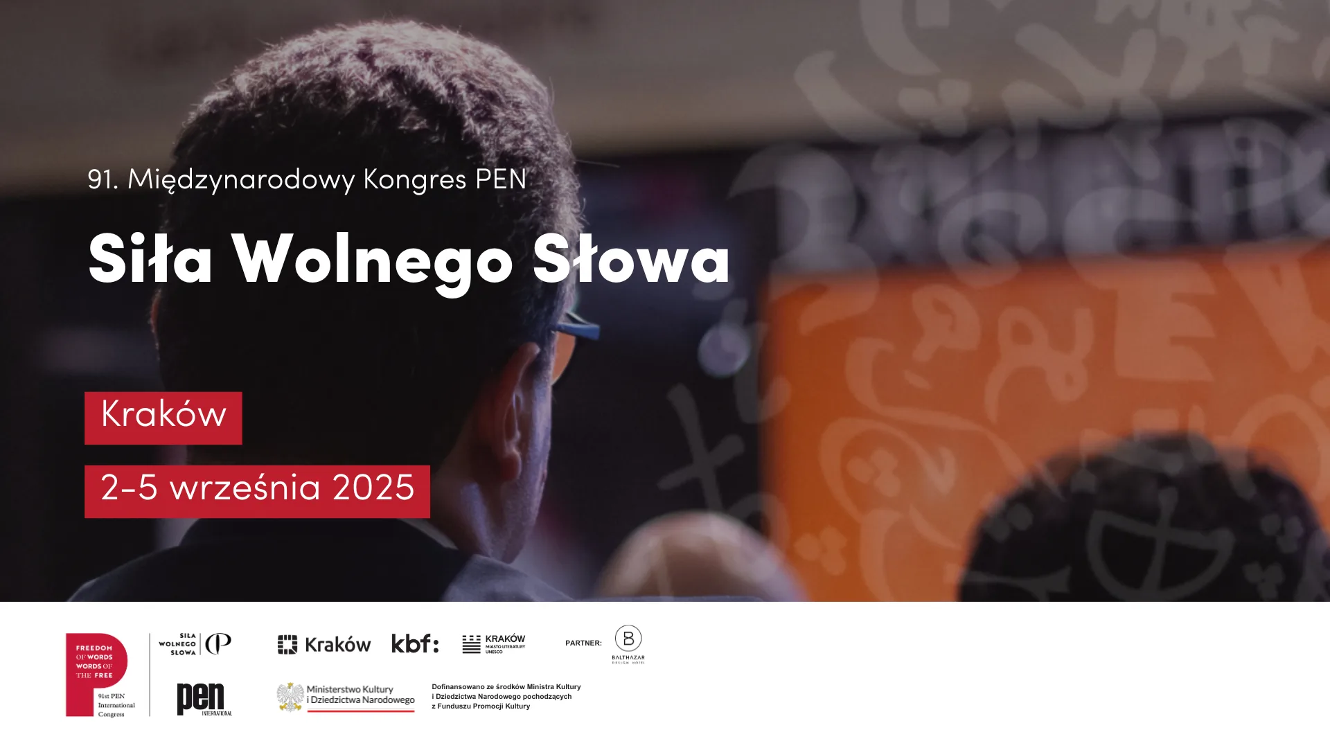 Kongres PEN International 2023: Tokarczuk, Sonmez i Atwood w Krakowie