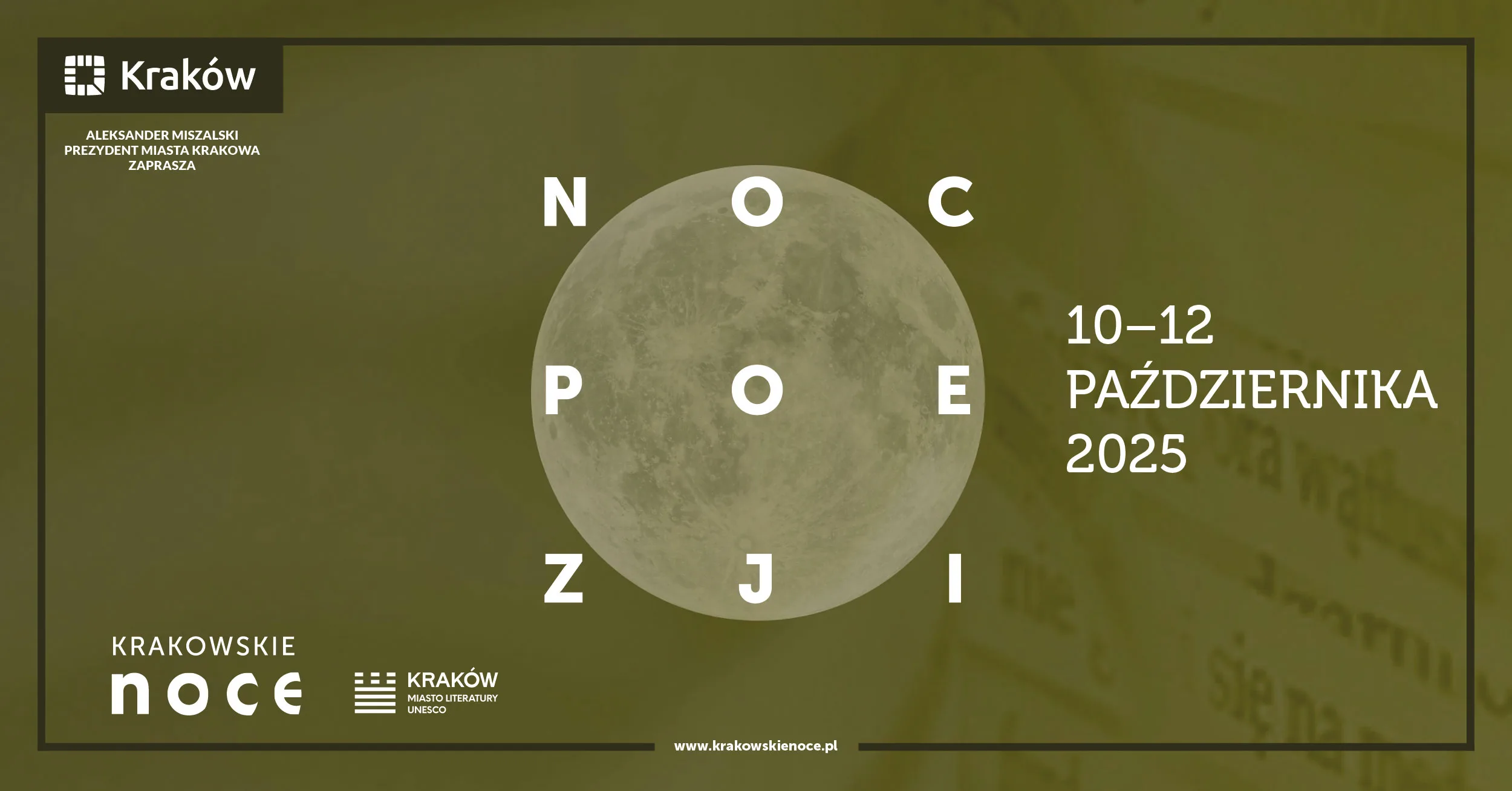 Noc Poezji w Krakowie: Spotkania z Nasim Łuczaj, Nidhi Zak/Aria Eipe i innymi poetami